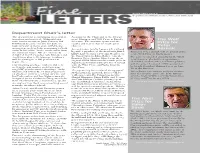 Spring 2014 Fine Letters