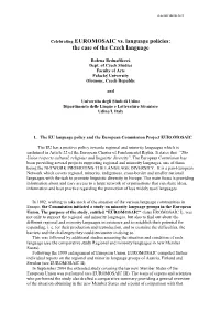 The Case of the Czech Language