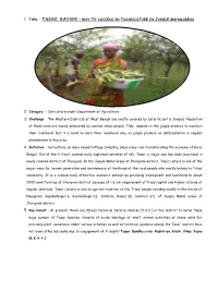 Tasar Bandhu - Way to Success in Tasarculture in Jungle Mahalareas