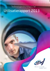 Utilisatierapport 2013 Utilisatierapport
