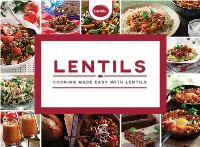Cooking Made Easy with Lentils Cookbook