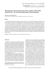 The Progressive and Ancestral Traits of the Secondary Xylem Within Magnolia Clad – the Early Diverging Lineage of Flowering Plants