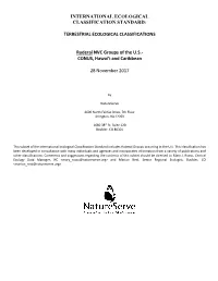LF Ruderal NVC Groups Descriptions for CONUS