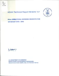 Technical Report NESDIS 107