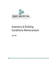 Inventory & Existing Conditions Memorandum