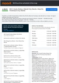 BUS Bus Time Schedule & Line Route