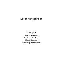 Laser Rangefinder Group 2