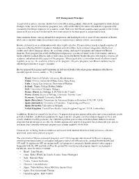 OIP Management Principles As Part of Its Academic