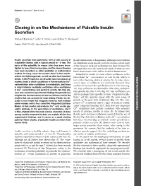 Closing in on the Mechanisms of Pulsatile Insulin Secretion