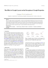 Graph Layout and Graph Properties Perception Pants Need to Select the Graph with the Desired Property