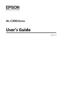 AL-C300 Series User's Guide