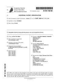 Degradable Chelants Having Sulfonate Groups, Uses and Compositions Thereof