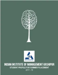 IIMK Batch Profile Cover.Cdr