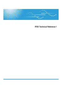 IPDS Technical Reference 1