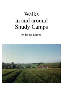 Walks in and Around Shudy Camps