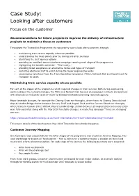 Case Study: Looking After Customers