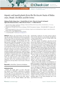 Check List Lists of Species Check List 11(6): 1806, 8 December 2015 Doi: ISSN 1809-127X © 2015 Check List and Authors