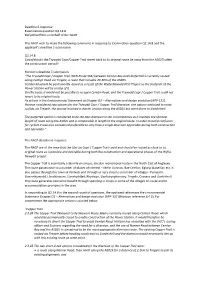 Deadline 6 Response Examination Question Q2.14.8 Dafydd Griffiths on Behalf of the NACP