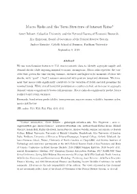 Macro Risks and the Term Structure of Interest Rates∗