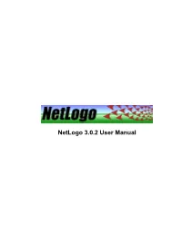 Netlogo 3.0.2 User Manual