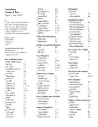 Coconino County Checklist of the Birds Compiled by Jason A. Wilder