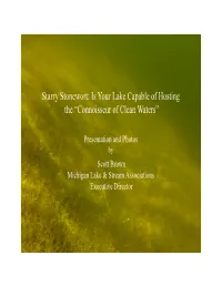 Starry Stonewort: Is Your Lake Capable of Hosting the “Connoisseur of Clean Waters”