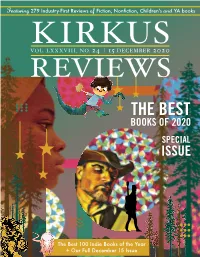 The Best Books of 2020 Special Issue