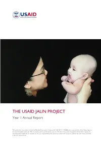 THE USAID JALIN PROJECT Year 1 Annual Report