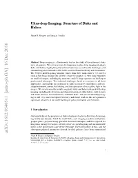 Ultra-Deep Imaging: Structure of Disks and Haloes