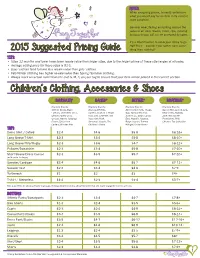 Ftmpricing Guidelines