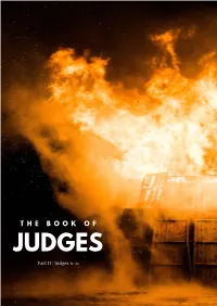 JUDGES Part II | Judges 6-21 How to Be in a Small Group
