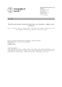 Survival and Outcome of Patients with Urea Cycle Disorders: a Single-Center Experience