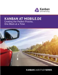 KANBAN at MOBILE.DE Creating the Perfect Process, One Block at a Time