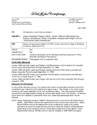 Owner Notification Program 00B40: Certain 1999 and 2000 Model Y