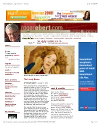The Lovely Bones :: Rogerebert.Com :: Reviews 10-01-26 6:09 PM