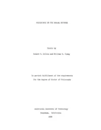 Thesis by Robert T. Dillon and William G. Young in Partial Fulfillment of The