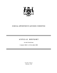 Annual Report 2003