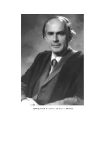 CHRISTOPHER NUGENT LAWRENCE BROOKE Christopher Nugent Lawrence Brooke 1927–20151