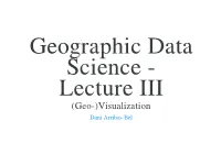 (Geo-)Visualization