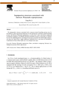 Immigration Structures Associated with Dawson-Watanabe Superprocesses