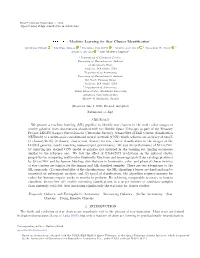 Machine Learning for Star Cluster Identification∗ Submitted to Apj