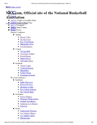 NBA.Com, Official Site of the National Basketball Association