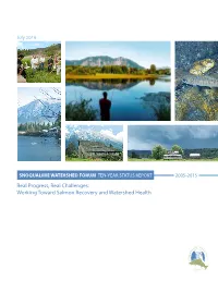 Real Progress, Real Challenges: Working Toward Salmon Recovery and Watershed Health