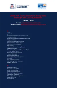 UA Program Document