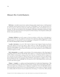 About the Contributors
