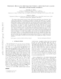 Arxiv:1303.4129V2 [Gr-Qc] 8 May 2013 Counters with Supermassive Black Holes (SMBH) of Mass in Some Preceding Tidal Event