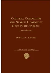 Complex Cobordism and Stable Homotopy Groups of Spheres