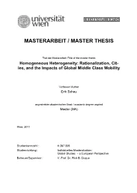 Masterarbeit / Master Thesis
