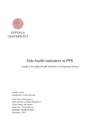 Side Health Indicators in FPS