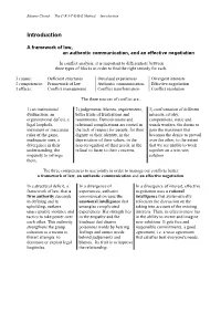 The CRITERE Method